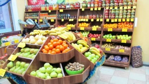 Торговый автомат по продаже овощей и фруктов